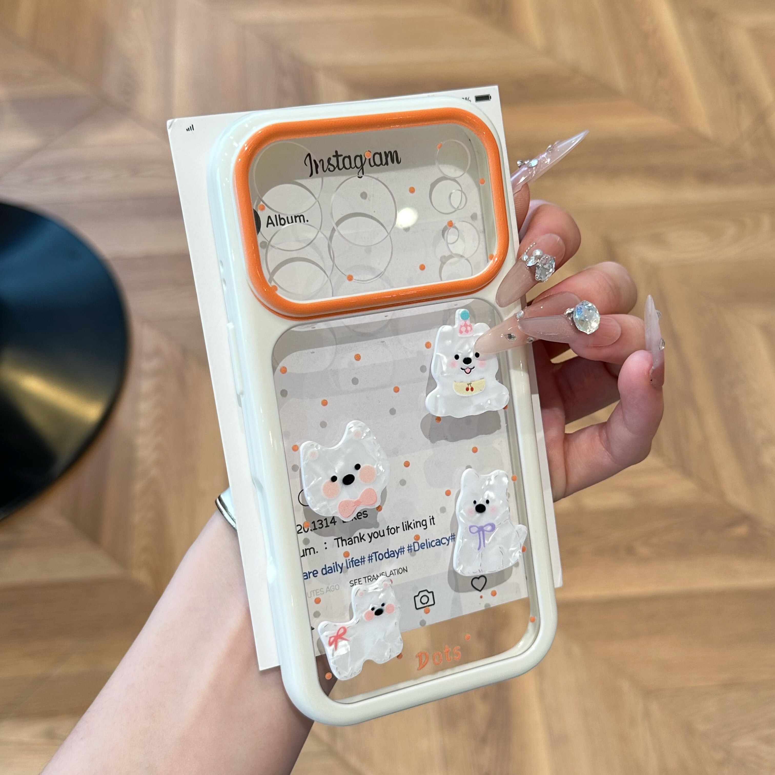 贝壳纹小狗四件套适用iPhone16ProMax苹果17手机壳华为mate70小米17pro新款荣耀magic8OPPOreno15红米VIVOs50