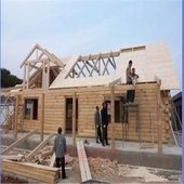 冒源定制组装 防腐木木屋凉亭户外木制岗亭移动木质售货2