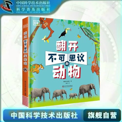 DK儿童翻翻书 超大幅折页 精装书 硬纸板