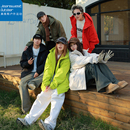 真维斯户外运动石墨烯冲锋衣外套男女冬棉夹克棉服情侣登山滑雪服