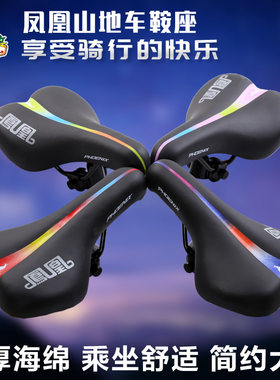 凤凰山鞍座自行车通用成人