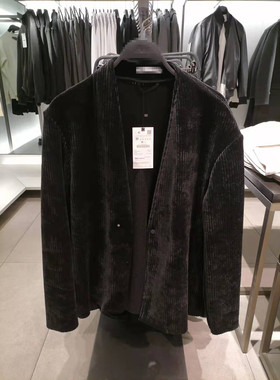 ZA XIONG 春季新款男装 08288640801 灯芯绒休闲西装08288640800