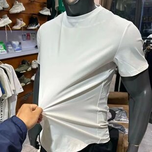 2026夏季 男女凉感运动短袖 T恤大码 宽松透气网孔设计上衣 速干新款