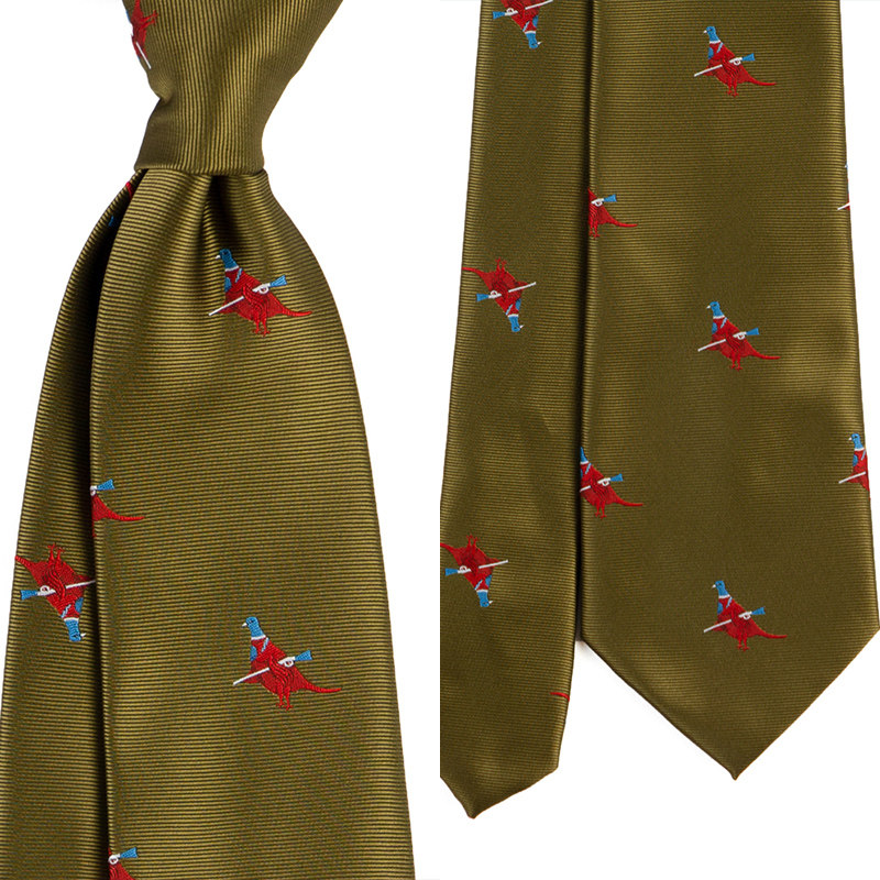 罗楠提花领带聚酯纤维韩式设计感