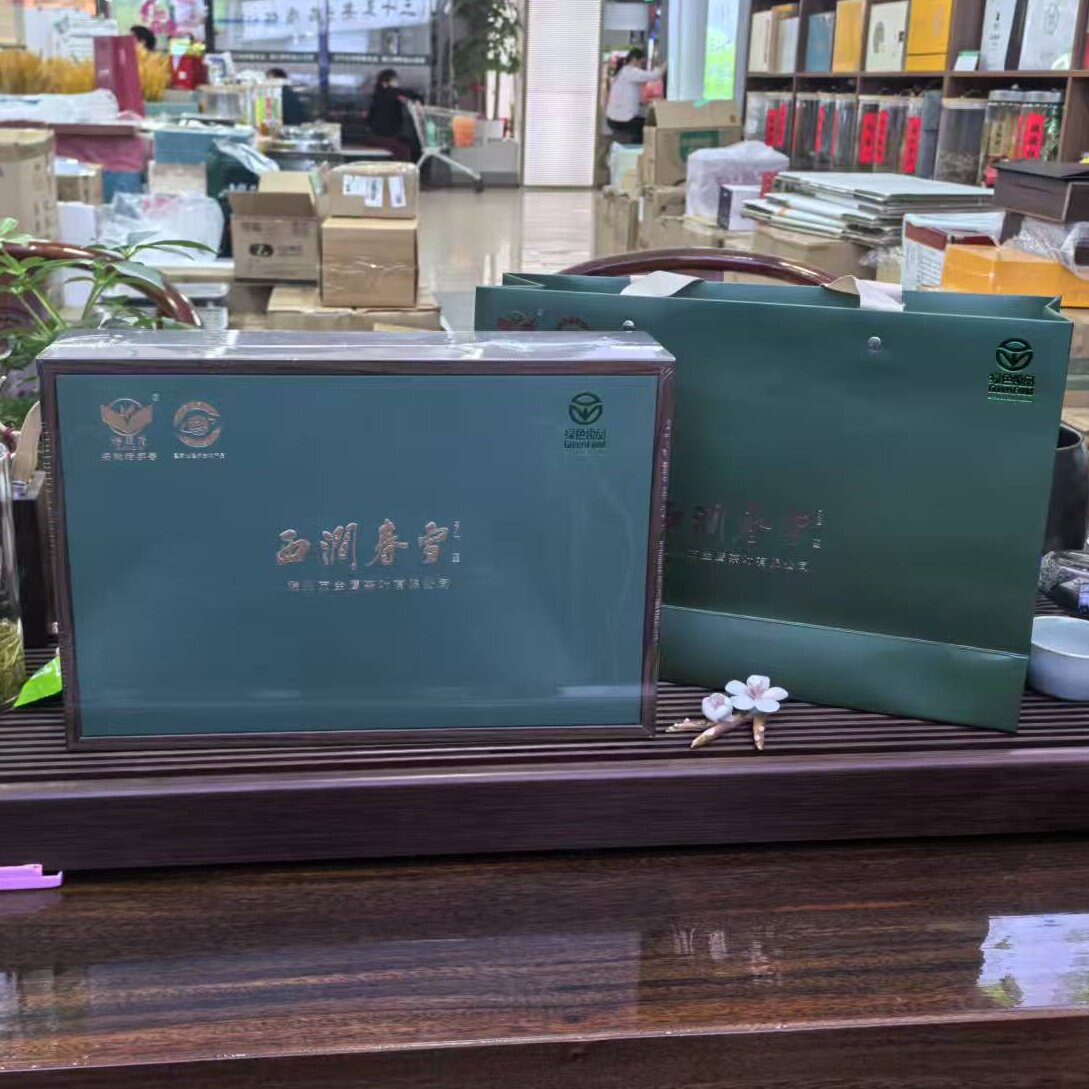 2026新春茶施集炒青明前西涧春雪高端礼盒装送礼节日安徽滁州特产