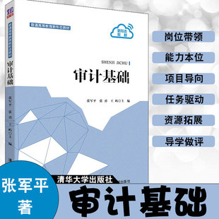 2021全新正版 审计基础张勇 王屿著 普通高等教育新形态教材审计打好基础内部审计基础大数据审计基础 清华大学出版社
