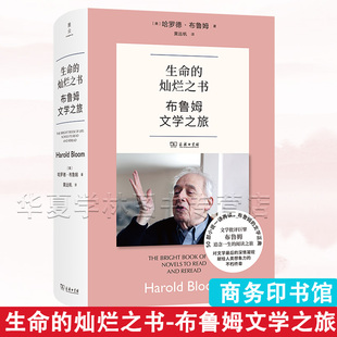 生命的灿烂之书：布鲁姆文学之旅 [美]哈罗德·布鲁姆 著 黄远帆 译 商务印书馆 文学批评巨擘 先给人类的想象力的不朽终章 正版