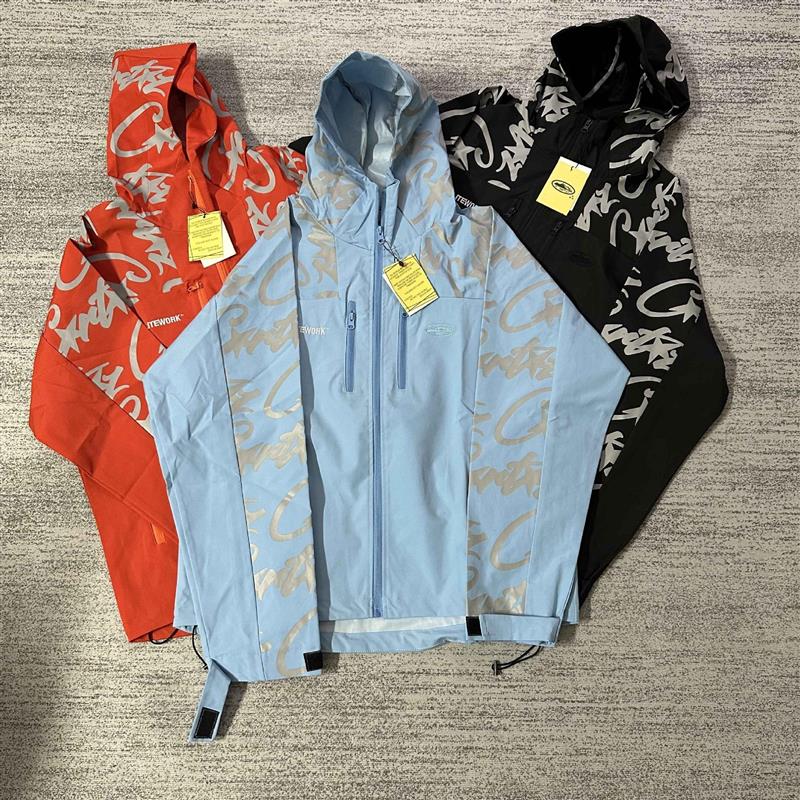 恶魔岛防水风衣反光夹克冲锋衣