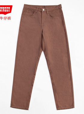 第五街5th street男装修身复古中腰休闲锥形牛仔裤315117-221M3