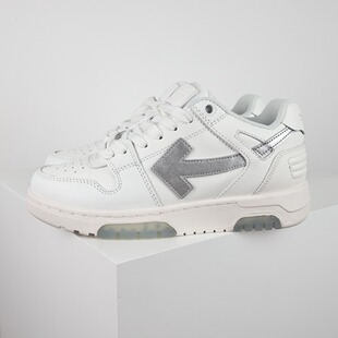 OFF男女休闲百搭低帮板鞋 Office WHITE潮鞋 OW斑马线潮 Out 正品