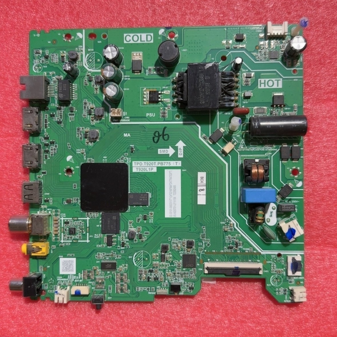 TCL/雷鸟 32V6E 32V6EA液晶电视主板TPD.T920T.PB775 T920L1P - 实物图