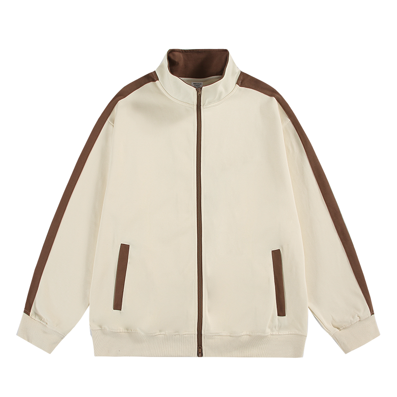 直播秋冬美式潮牌重磅双拉链外套卫衣宽松大码夹克A432-WY99-P65，男装夹克，电商A456（原C415）