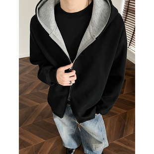 市场好版本460克重磅加厚连帽卫衣男潮牌外套A456-WY7708-P55特b