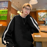现货二开420高克重磅麂皮绒圆领情侣卫衣男外套JP88-P32杏色，男装卫衣，电商A456（原C415）