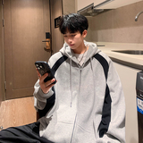 赛车服卫衣男士春秋中性宽松开衫重磅学生百搭外套A456-WY97-P65，女装短外套，电商A456（原C415）