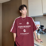 酒红色