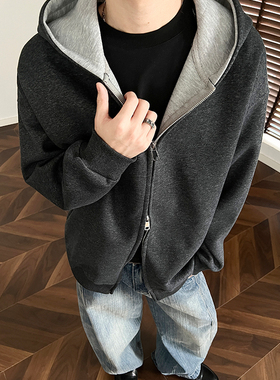 市场好版本460克重磅加厚连帽卫衣男潮牌外套A456-WY7708-P55特