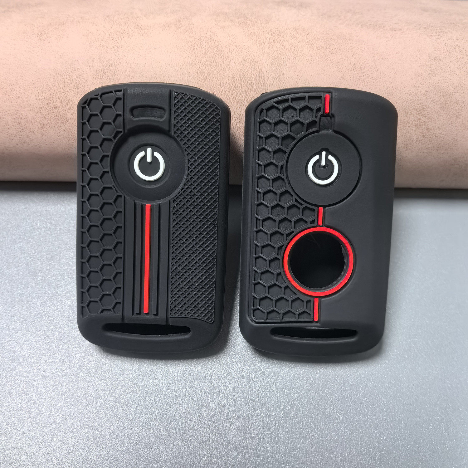 适用于雅马哈nmax155摩托车xmax300蜂窝nvx155硅胶钥匙套Aerox155