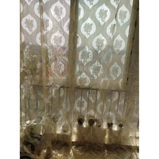 剪花成品穿杆纱帘卧室客厅宿舍出租房都可以用240 270