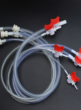 4分外丝20mm安装孔带水管流量可调4mm681012水箱桶改装出口带开关