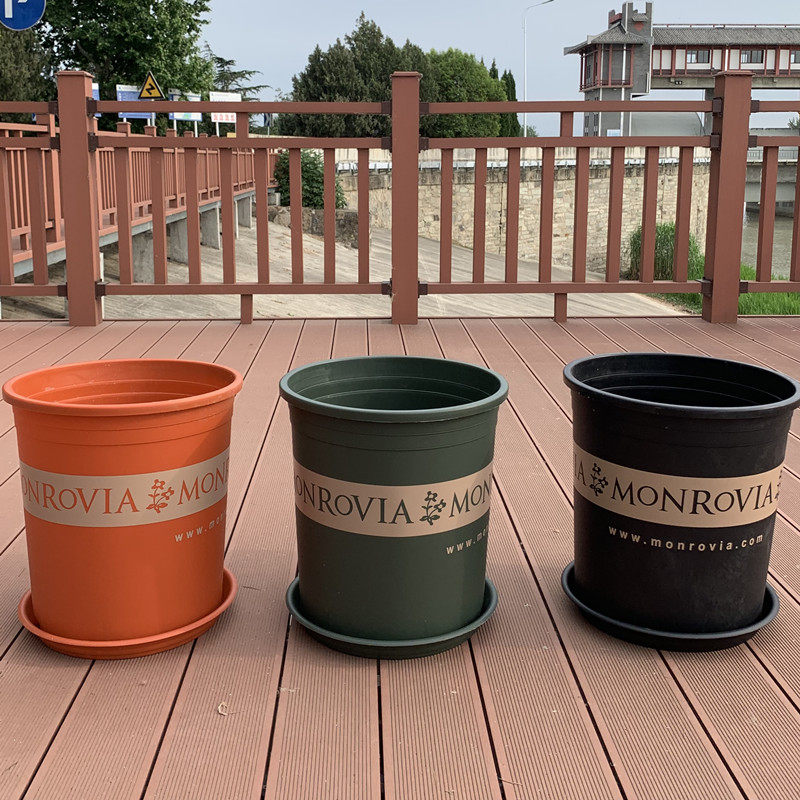 正品加厚加仑盆7加仑特大号花盆塑料树脂种树大绿植月季果树花盆