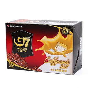 越南进口中原g7咖啡三合一速溶香浓原味288g条状盒装 全国包邮