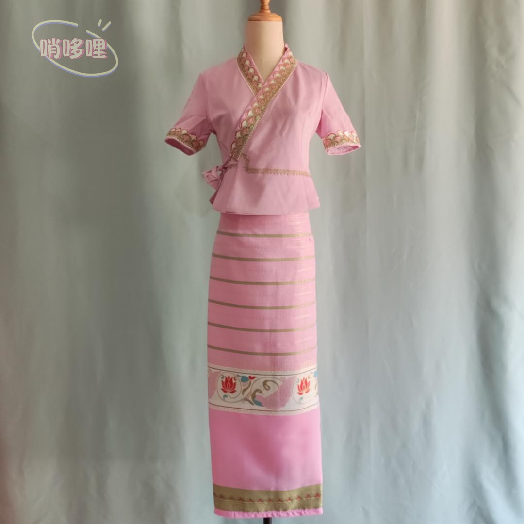 高级感女装西双版纳夏季傣族服装