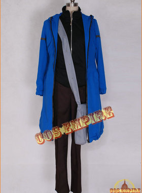 狂欢节 黑色嘉年华 花砾 蓝风衣 COSPLAY cos服 动漫游戏可定制