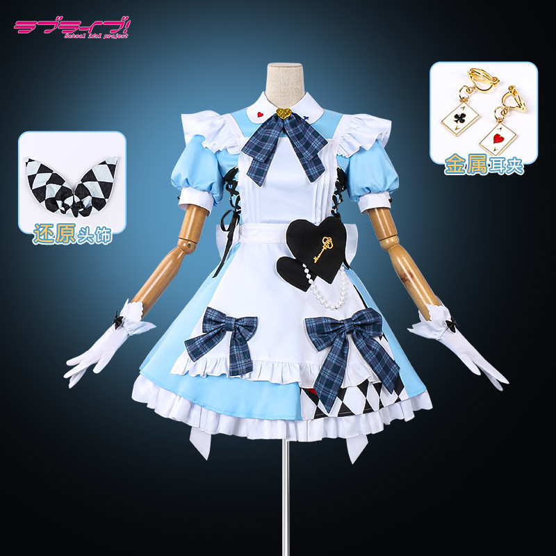 Lovelive缪斯gigo联动全员cos服咖啡厅联动cosplay女装女仆动漫