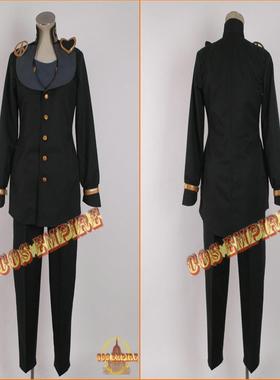 JOJO的奇妙冒险 东方仗助 Cos服 黑色动漫服 cosplay