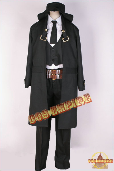 苍翼默示录BLAZBLUE 哈扎马狭间 大尉 动漫服 Cos服 cosplay