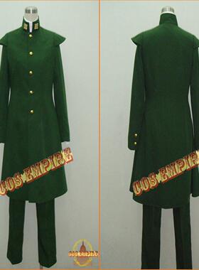 JOJO的奇妙冒险 星尘斗士 花京院典明 Cos服 动漫服  cosplay