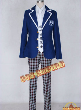 AKR四十七 大石内藏助 蓝色 动漫服 Cos服 cosplay可定制日本