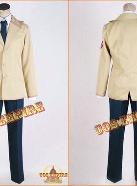 舞台 Angel Beats!天使的心跳音无结弦 男子制服cosplay服可定制