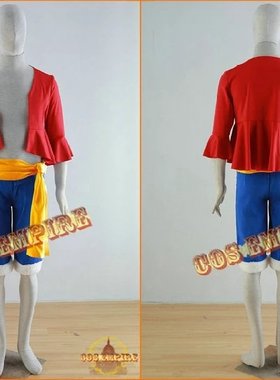 ONE PIECE  海贼王 路飞 2年后 动漫服 Cos服 cosplay