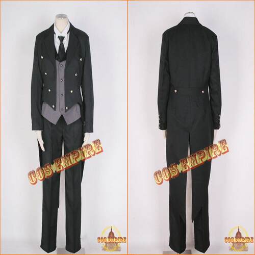 黑执事黑管家Black Butler塞巴斯蒂安COSPLAY cos服 动漫游戏可定