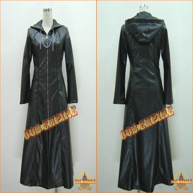 舞台 王国之心2 13机关大衣十三机关皮衣披风 cosplay服装