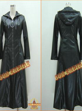 舞台 王国之心2 13机关大衣十三机关皮衣披风 cosplay服装