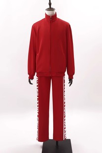 排球少年!!音驹高校红色运动服 黑尾铁朗 孤爪研磨cosplay服