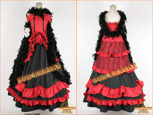 黑执事黑管家Black Butler安洁莉娜·达雷斯 大小姐COSPLAY cos服