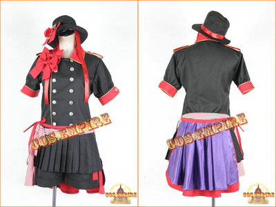 黑执事黑管家Black Butler 夏尔`法多姆海恩の服COSPLAY cos服 动