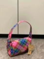 Coachella Dopamine Summer Colorful Plaid Chain