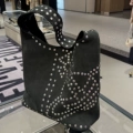 New Rivet Frosted Tote 34X31X15Cm