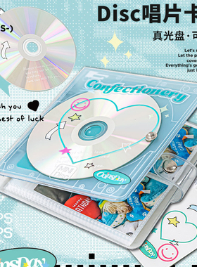 OOPSDAY卡册CD唱片收纳册创意爱豆专辑小卡照片收纳DVD收藏册