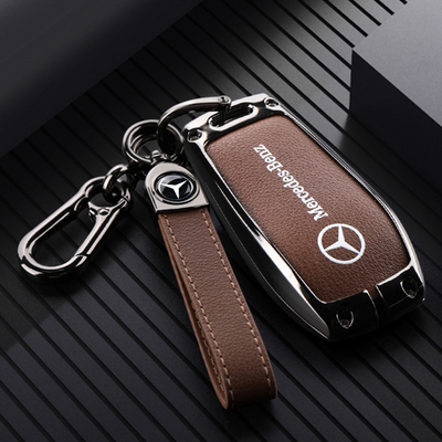 2016年奔驰E300L钥匙套专用16款E级E200高档汽车钥匙保护壳扣男女