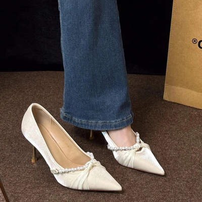 【高级感】不掉跟！不累脚！气质