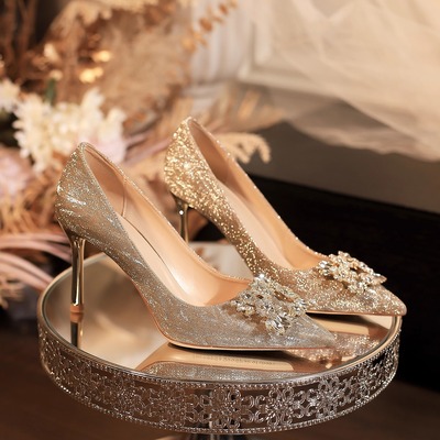 气质高跟鞋日常百搭！不掉跟！