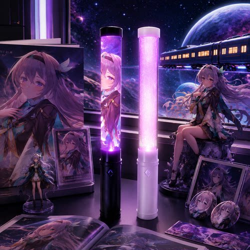 二次元15色变光应援棒