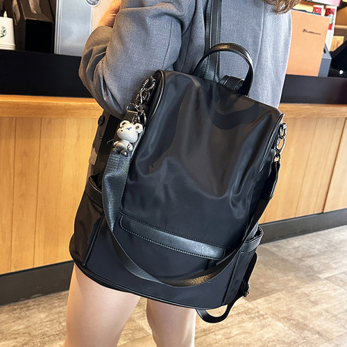 通勤女双肩包牛津布背包旅行包