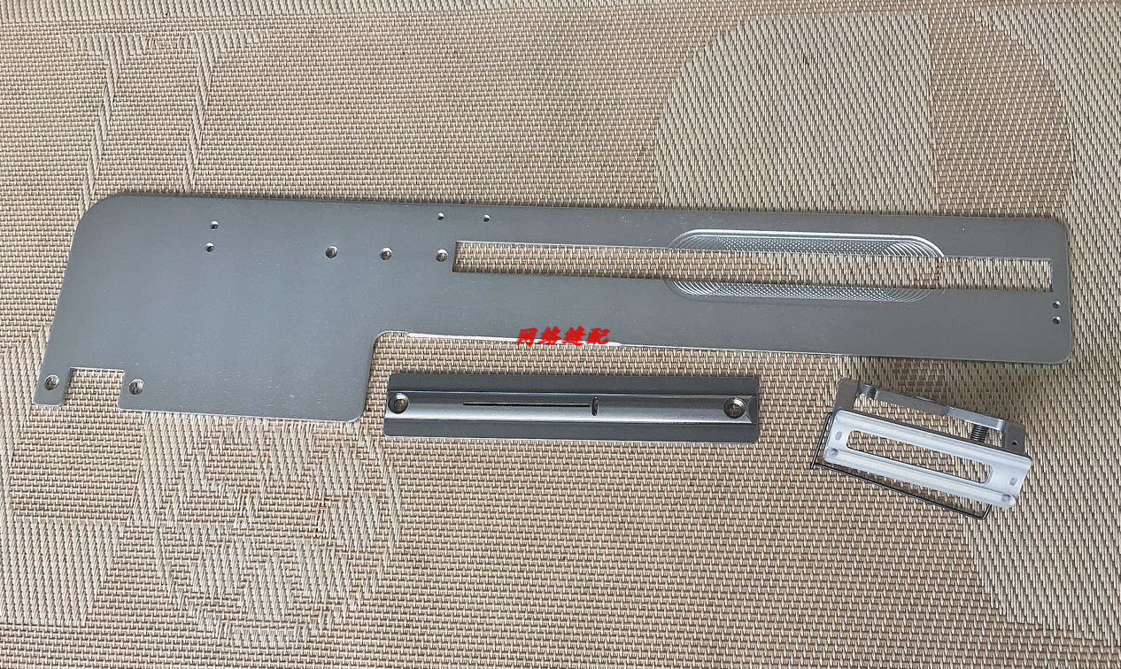 형제 800A-3 단추 구멍 기계 뜨개질 노루발 뜨개질 바늘 플레이트 어셈블리 SHUPSOT 800A 뜨개질 노루발